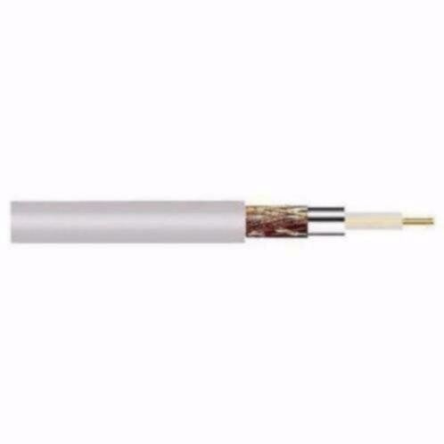 Wit RG6U Satelliet 75 Ohm kabel [E401wKJ], Audio, Tv en Foto, Audiokabels en Televisiekabels, ., Nieuw, Ophalen of Verzenden, 2 tot 5 meter