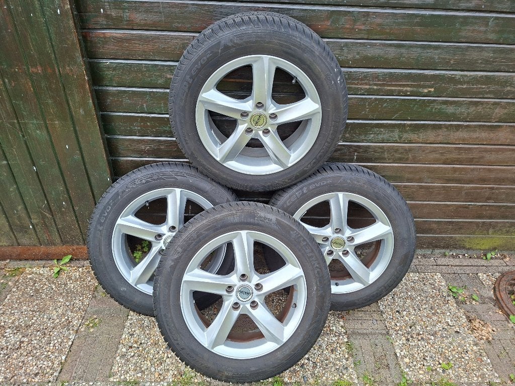 alumm. velgen met band, Ophalen, Banden en Velgen, 17 inch, Winterbanden