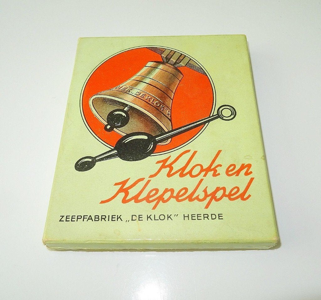 De Klok Heerde Klok en Klepelspel, Ophalen of Verzenden, Gebruikt, Reclamebord