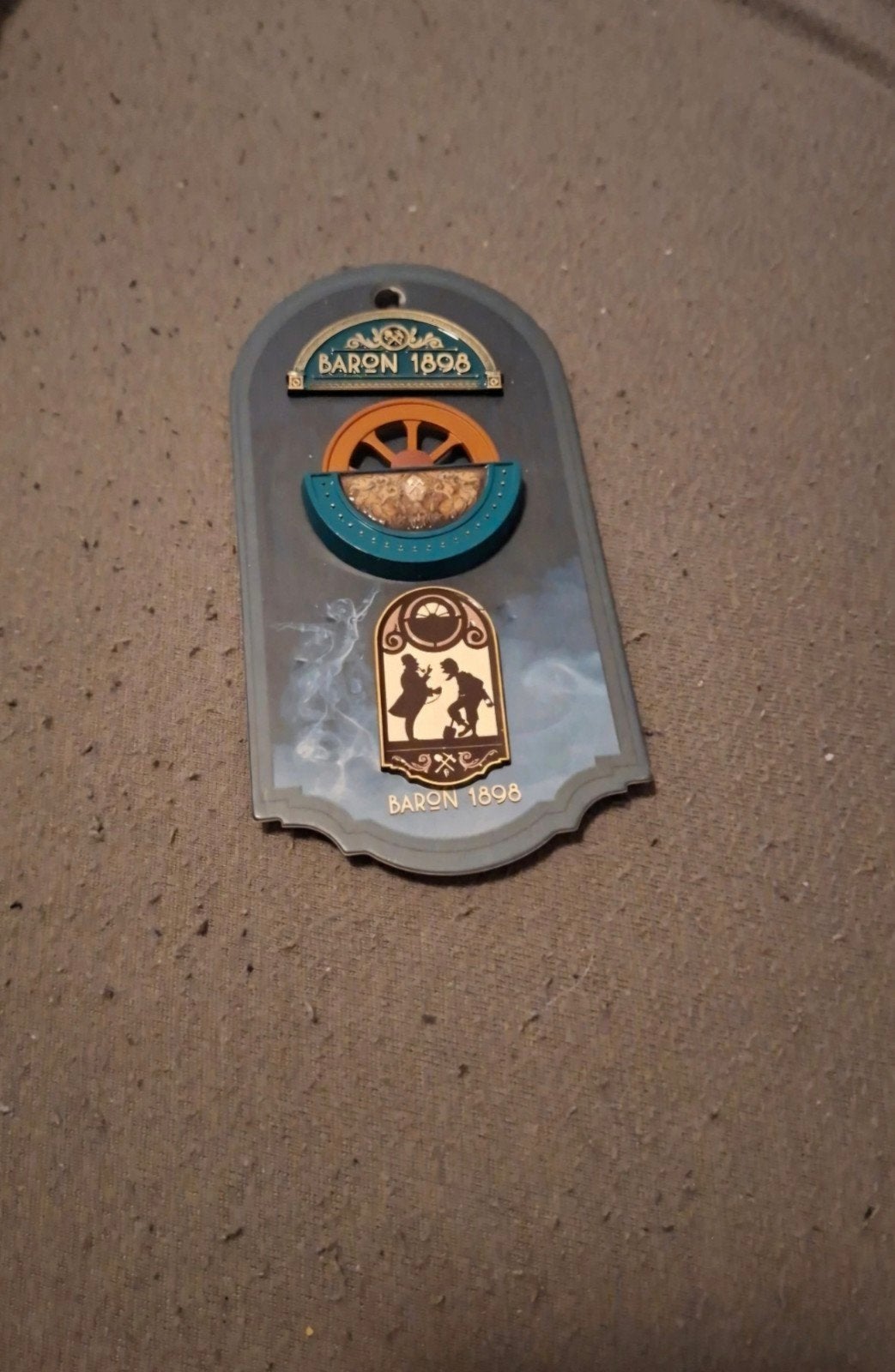 Efteling Baron 1898 Pin set, Ophalen, Nieuw, Button of Speldje