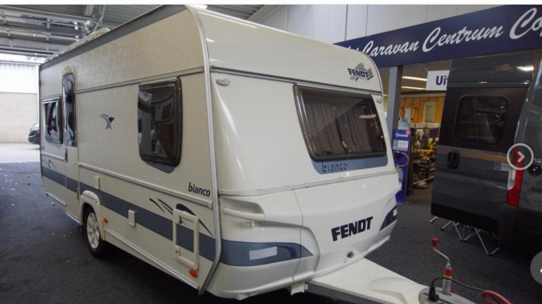 FENDT  BIANCO 470. Uit 2008, Caravans en Kamperen, Caravans, Stabilisator, Rondzit, Frans bed, Particulier