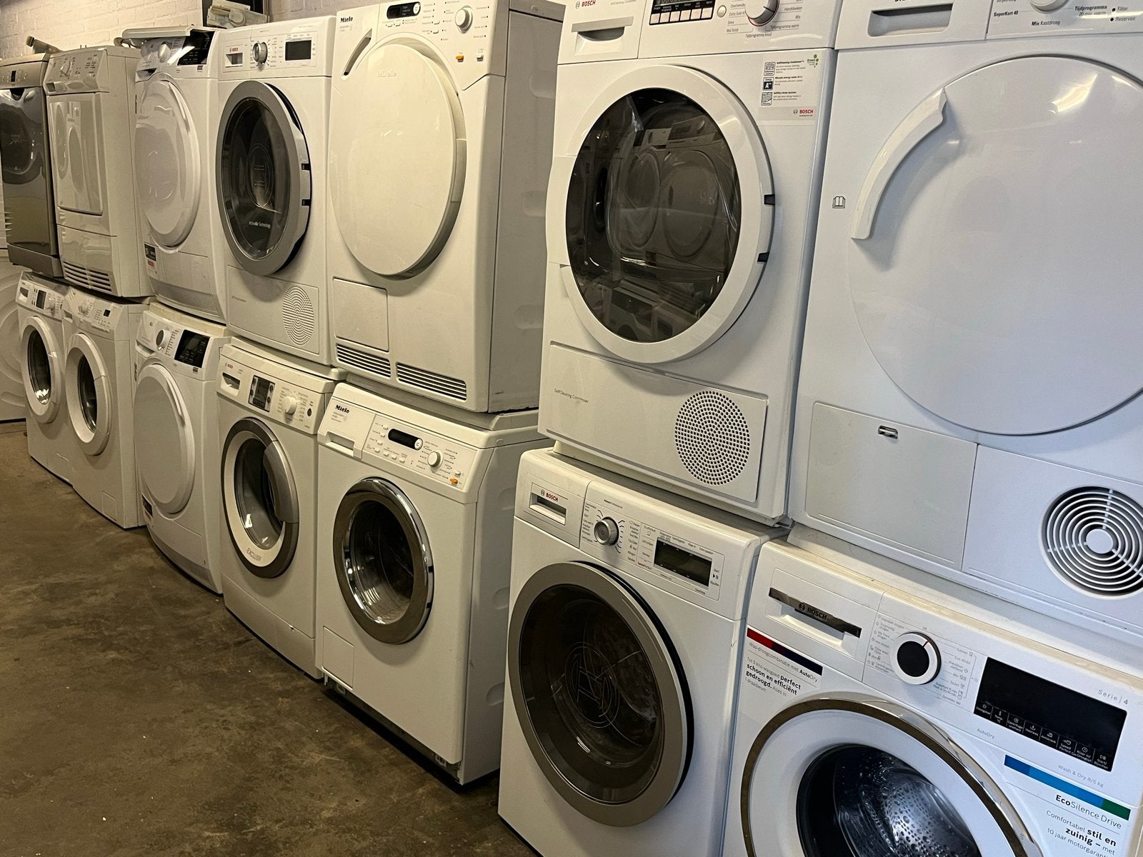 Wasmachines, Drogers, Vaatwassers, Koelkasten, Ovens,, 200 liter of meer, Zonder vriesvak, Gebruikt, 160 cm of meer