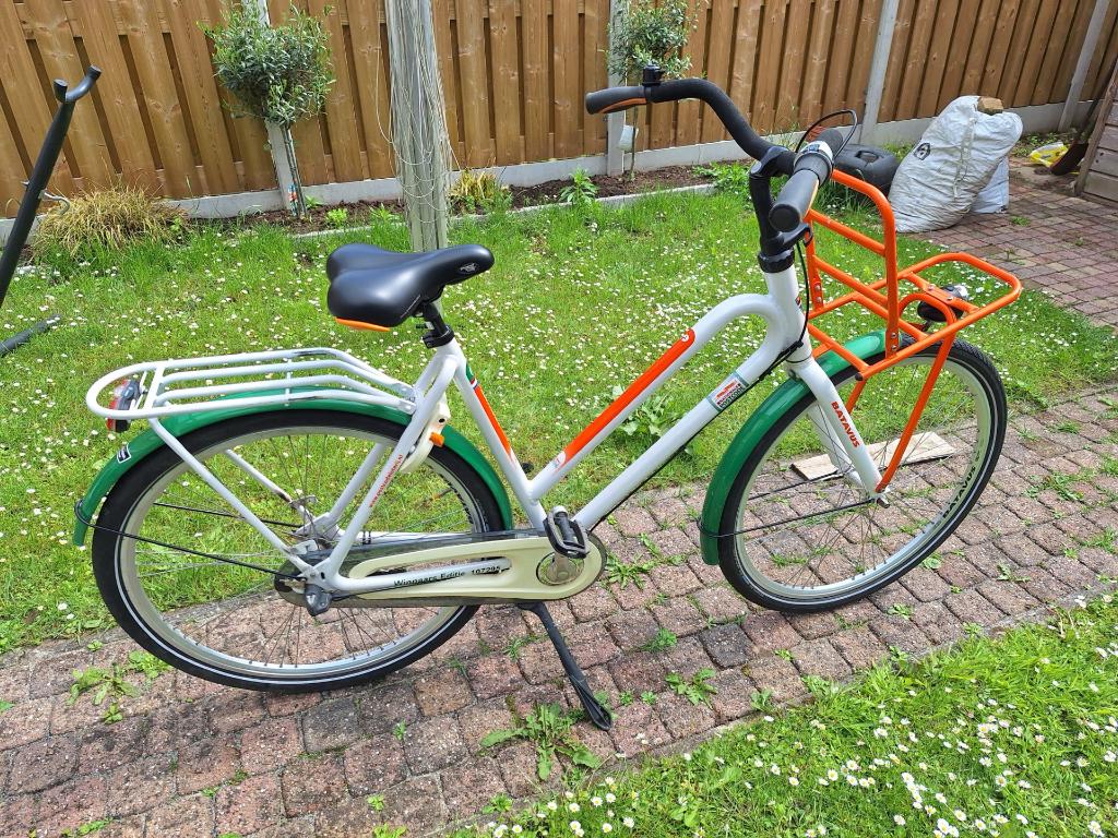 batavus postcodeloterij damesfiets, Fietsen en Brommers, Fietsen | Dames | Damesfietsen, Zo goed als nieuw, Batavus, Versnellingen