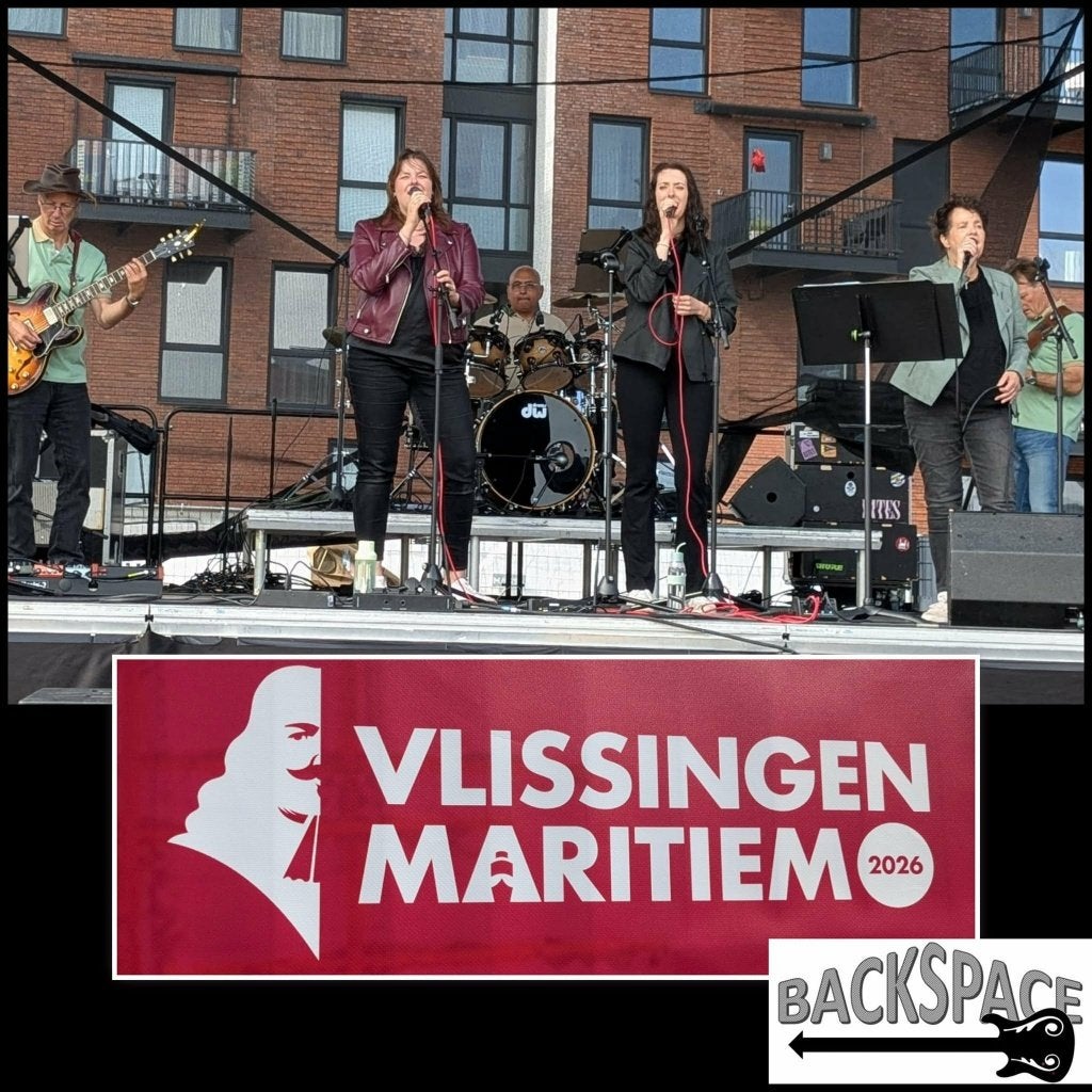 Coverband Backspace voor prodeo of goede doel welkom, Band