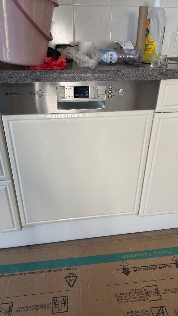 Bosch vaatwasser, Ophalen, Zo goed als nieuw, Inbouw, 45 tot 60 cm