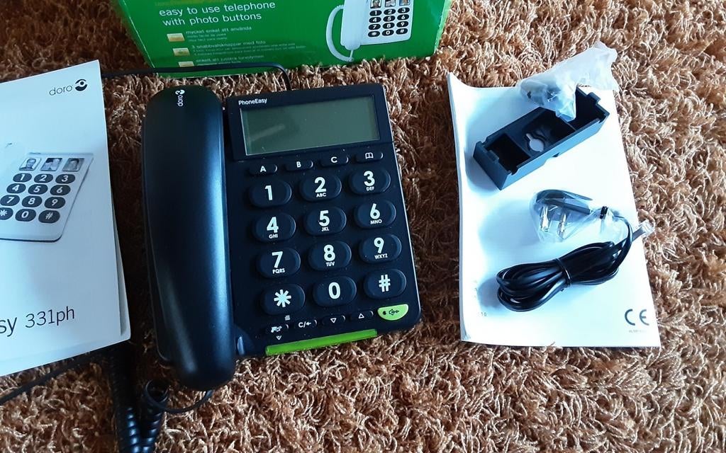 Seniorentelefoon Doro, Ophalen