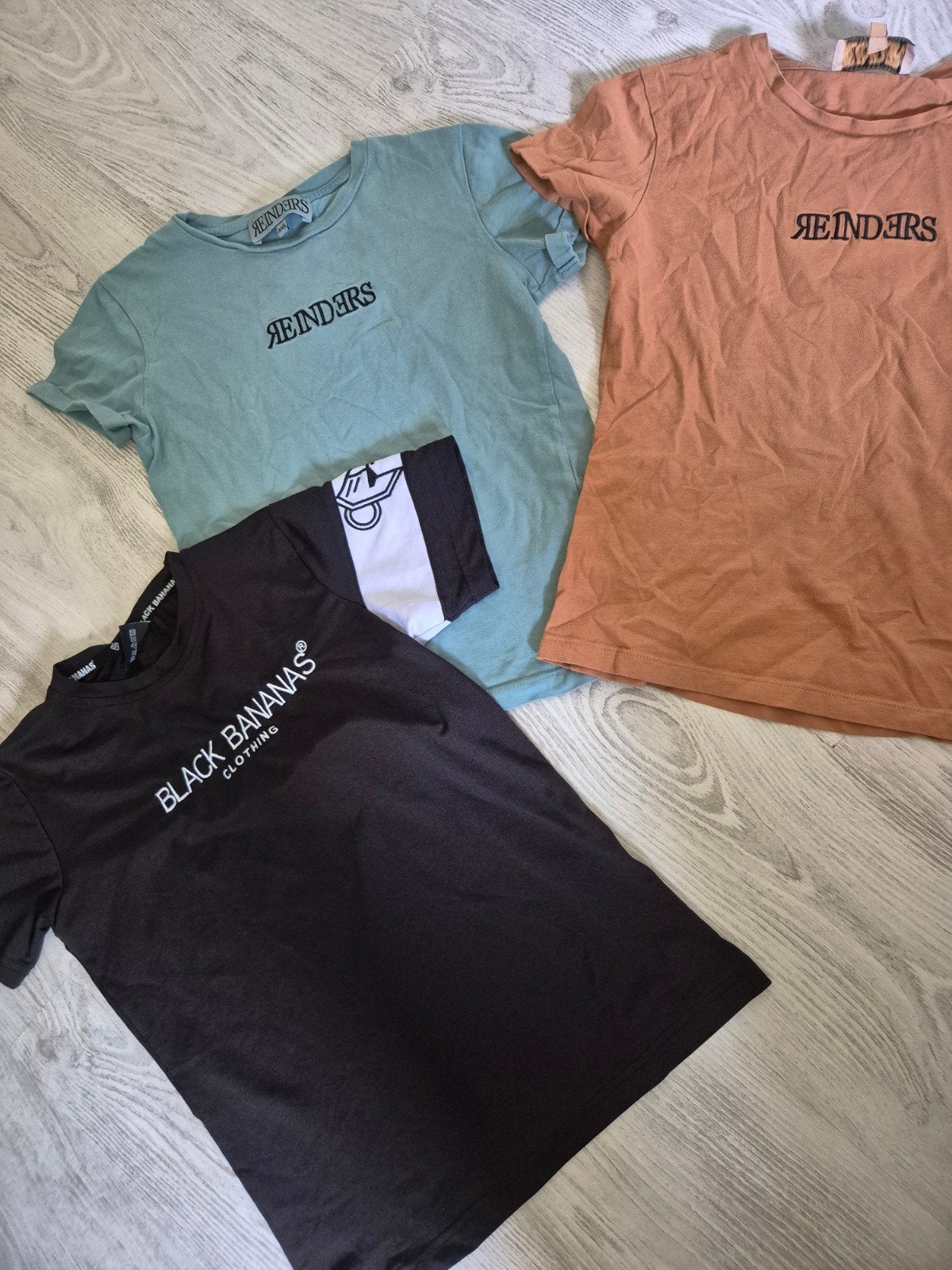 Reinders en Black Bananas shirts - Maat XXS, Ophalen of Verzenden