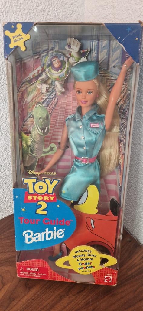 Toy Story 2 Tour Guide Barbie Special Edition, Ophalen, Zo goed als nieuw, Barbie