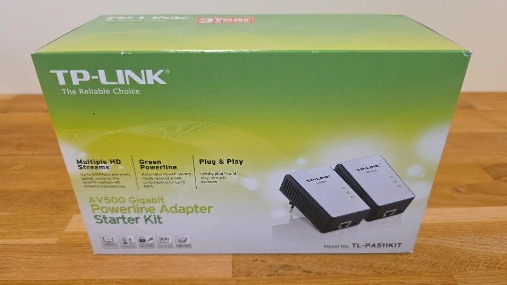 TP-Link set voor Gigabit internet/netwerk via stopcontact, Computers en Software, Powerlines, Ophalen of Verzenden, Gebruikt, TP-link