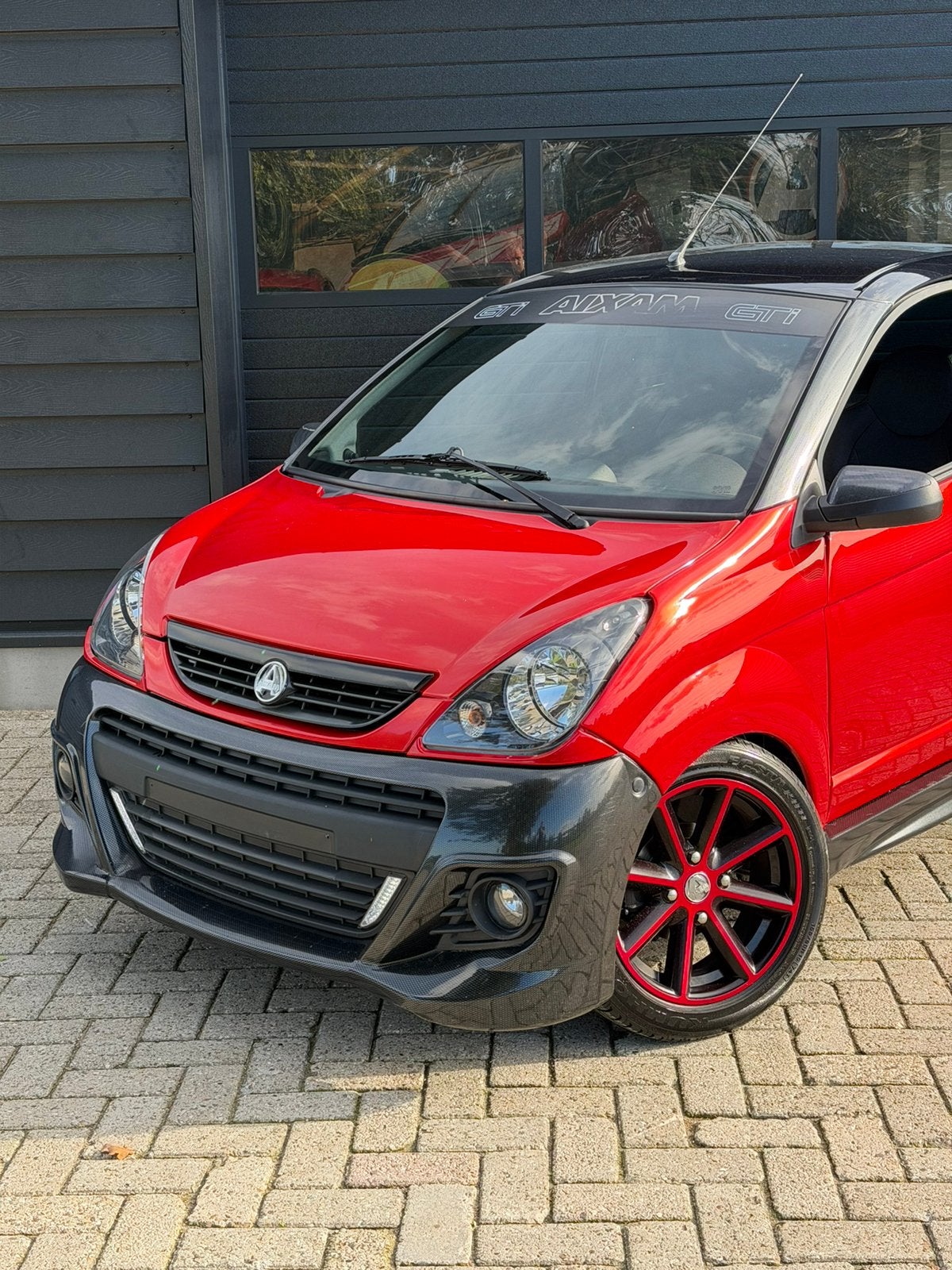 Aixam Coupé GTI UNIEK | AIRCO | 9000KM | XXL | Brommobiel, Zo goed als nieuw, 16 km/u of meer, 46 km of meer, Ophalen