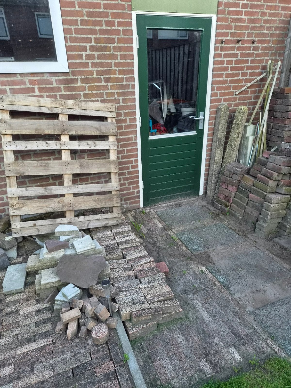 Gratis klinkers, Ophalen, Beton, Klinkers