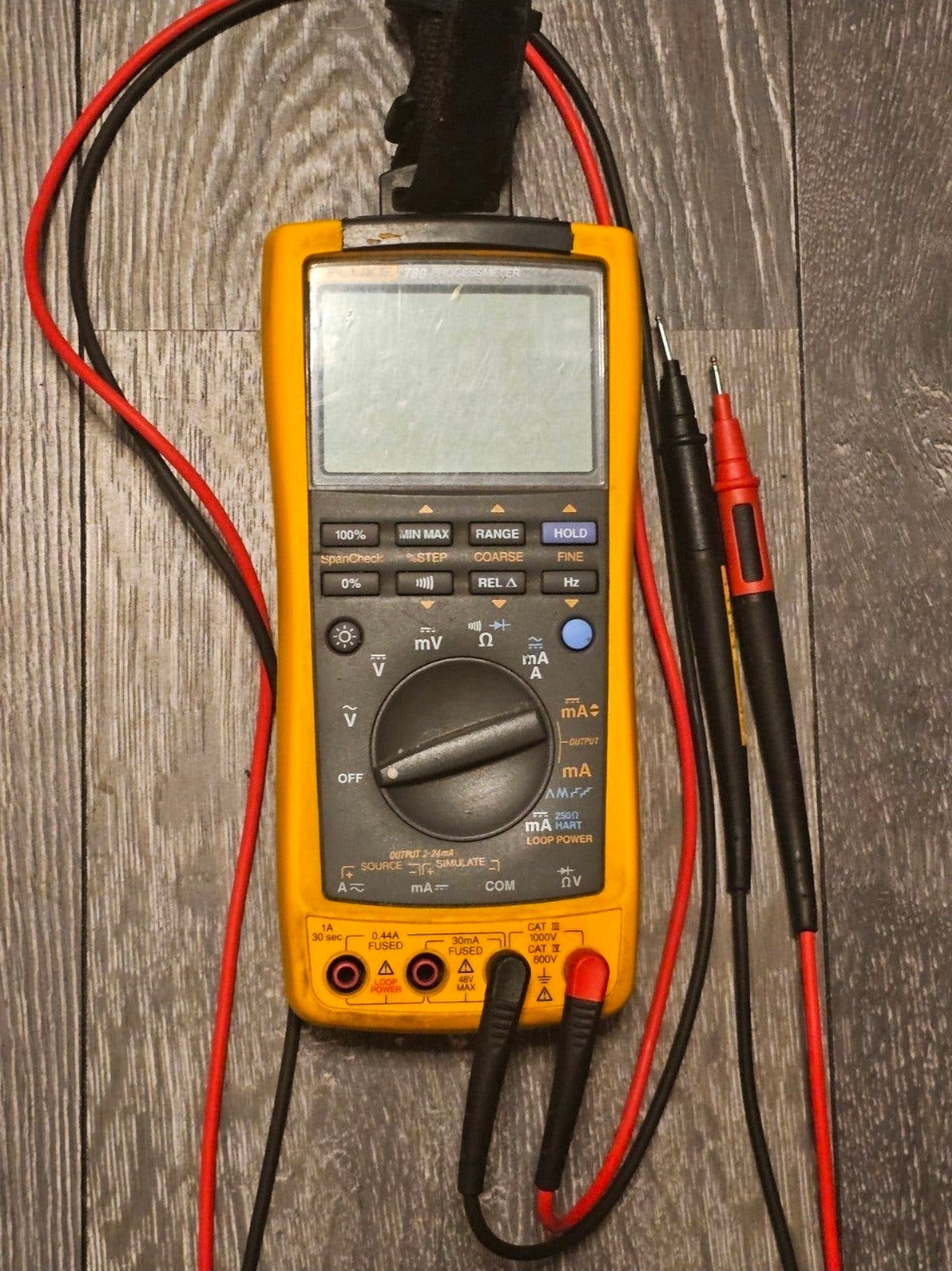 Fluke 789 True RMS ProcessMeter – Professionele multimeter, Ophalen of Verzenden, Multimeter