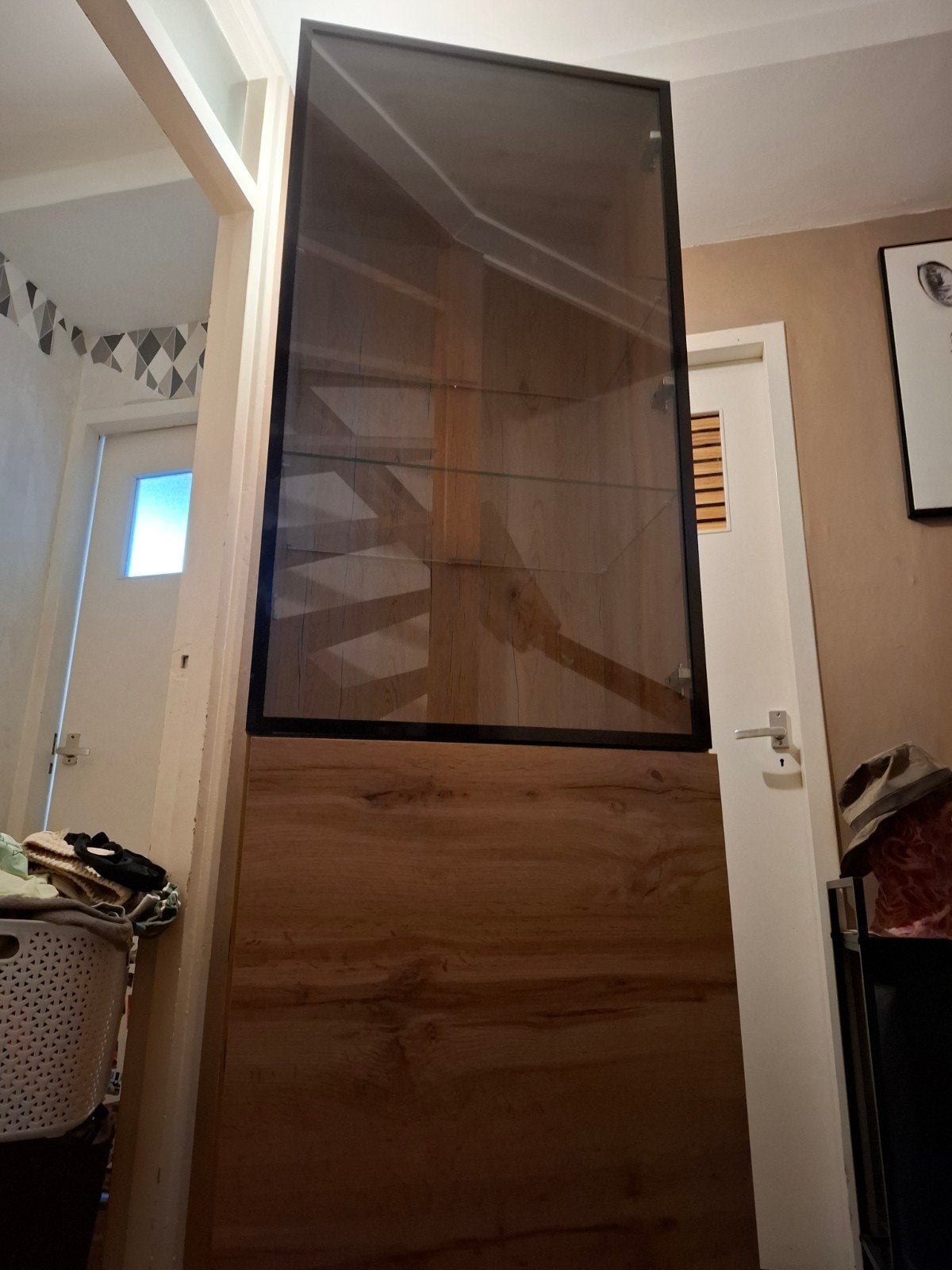 Vitrine/opbergkast, Ophalen