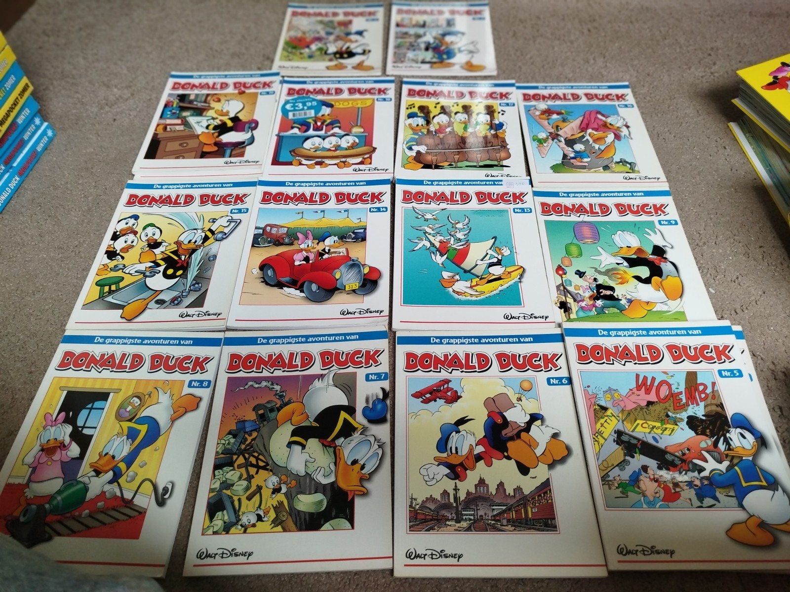 Donald Duck albums de grappigste avonturen, Gelezen, Ophalen of Verzenden, Donald Duck, Meerdere stripboeken