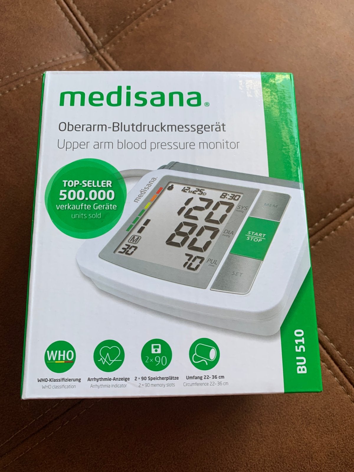 Bloeddruk meter medisana BU 510, Verzenden, Zo goed als nieuw, Overige typen