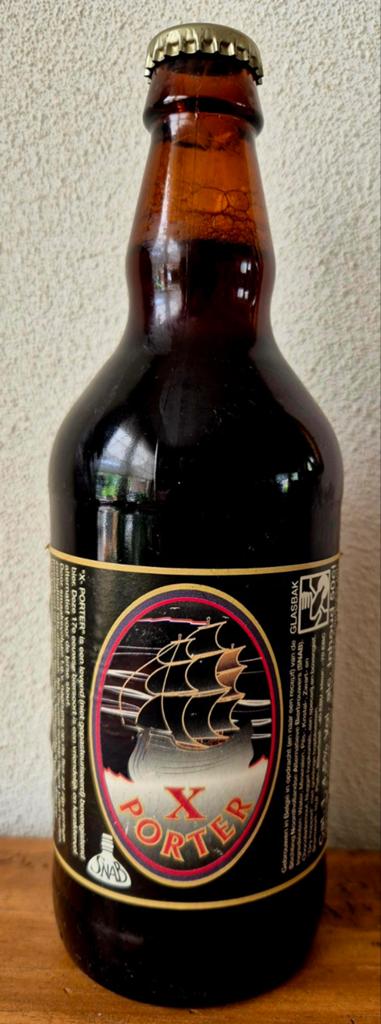 1999 fles PORTER X bier SNAB (alternatief v.Ierse stout)50cl, Ophalen of Verzenden, Zo goed als nieuw, Flesje(s), Overige merken