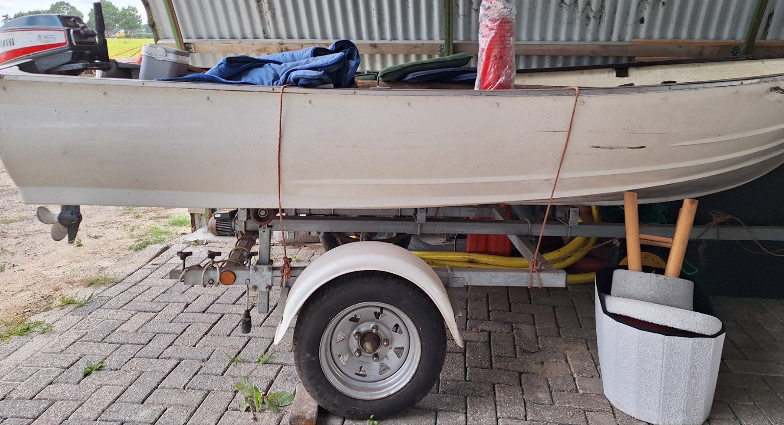 te koop een polyester boot, Ophalen of Verzenden