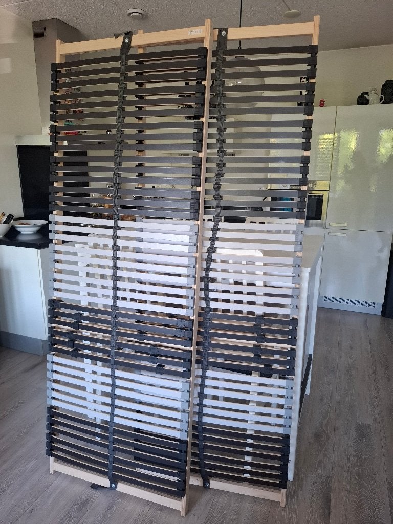Lattembodems Leirsund Ikea 2x, Ophalen, 140 cm, Zo goed als nieuw, Twijfelaar