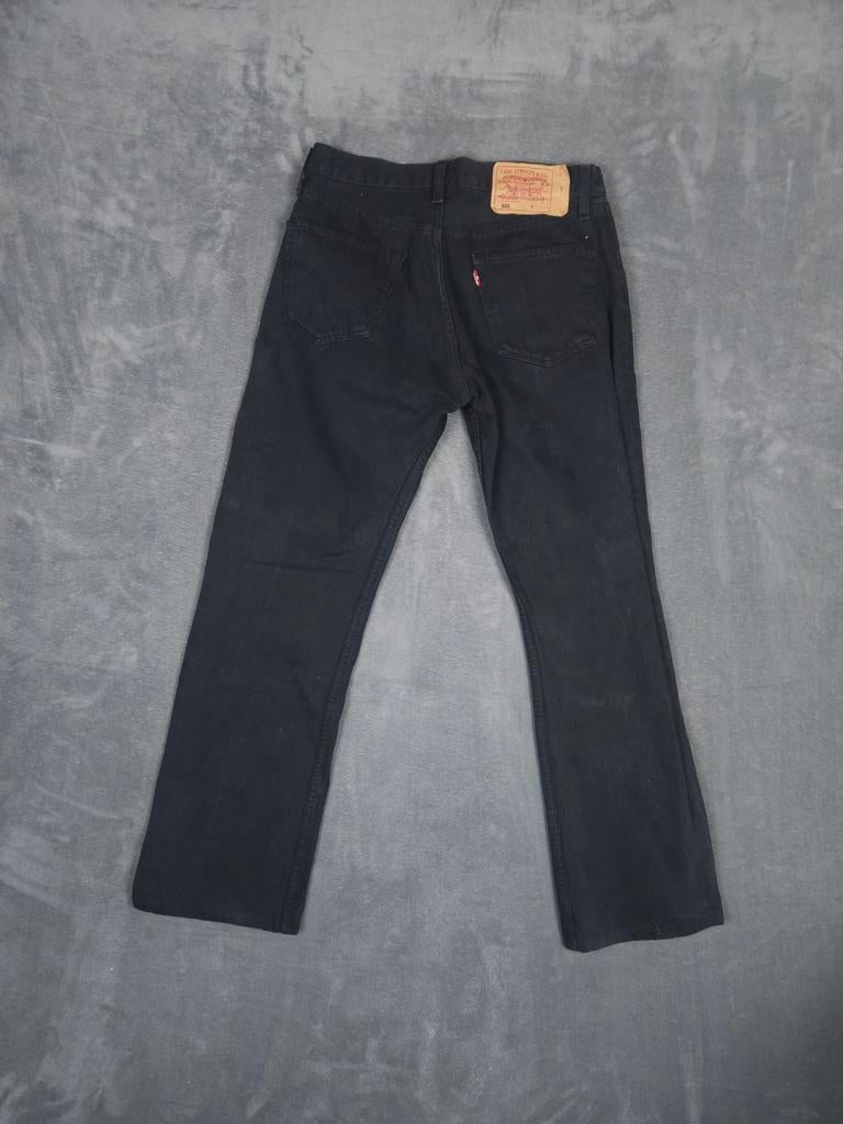 Levis 501 Broek W33 L30 Straight Fit Zwart Denim Jeans., ., Zwart, Ophalen of Verzenden, Zo goed als nieuw