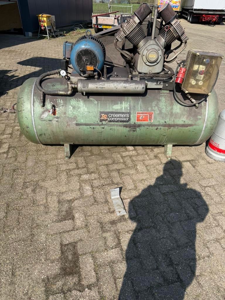 Creemers compressor, Ophalen