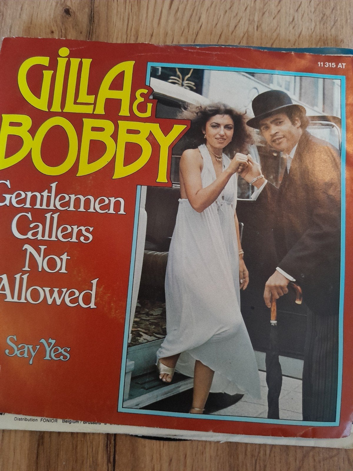 Gilla bobby 7 inch gentlemen callers not allowed, Cd's en Dvd's, Ophalen of Verzenden, Zo goed als nieuw, Pop