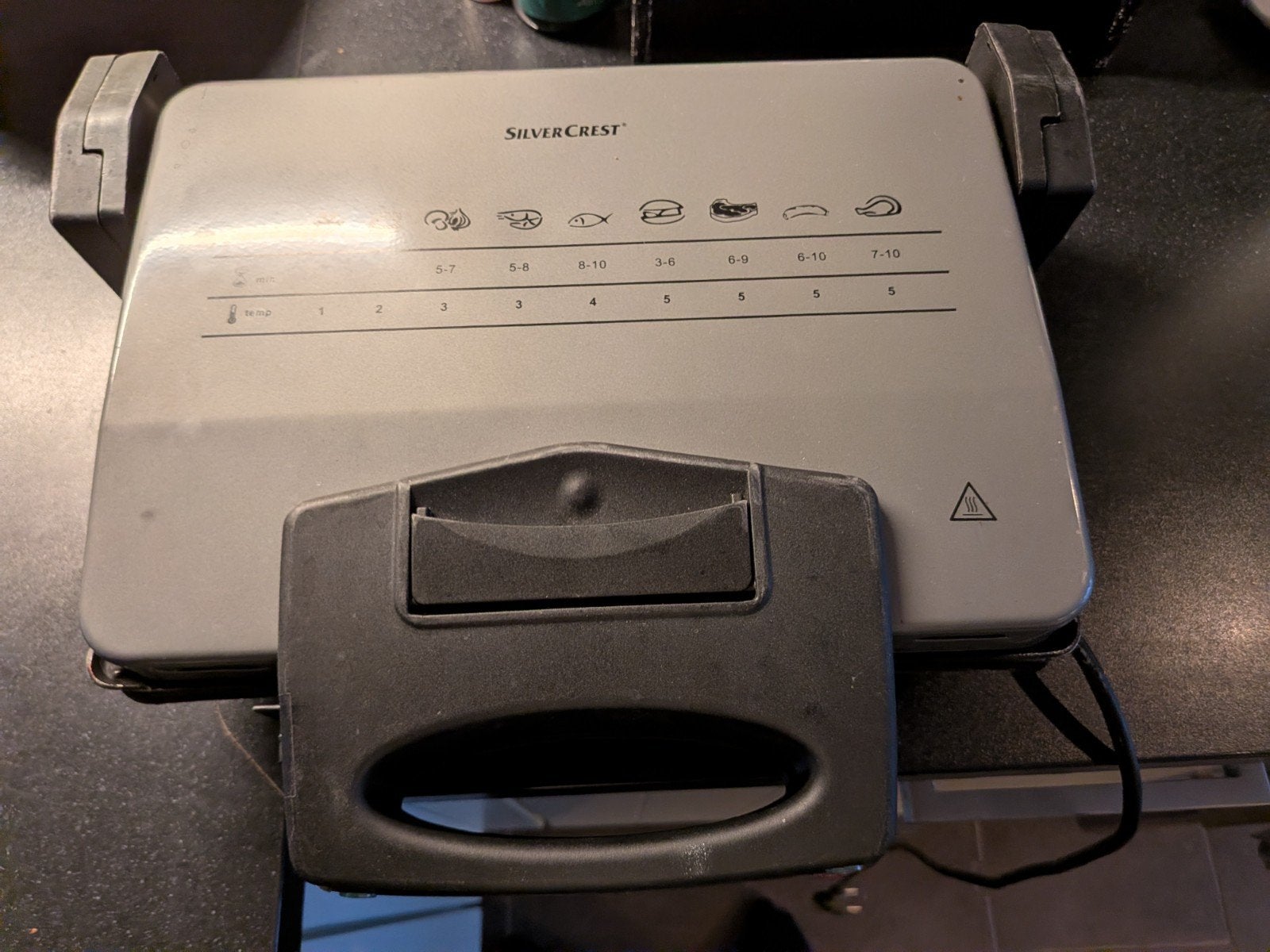 Silvercrest Multigrill - Perfect voor tosti's en meer!, Ophalen, Gebruikt, 4 t/m 7 personen