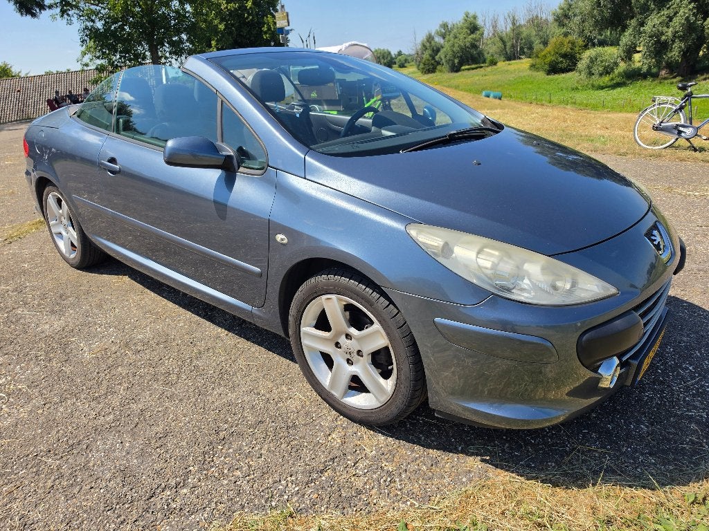 Peugeot 307 2.0 16V CC 2007 blauw metallic, Auto's, Peugeot, Particulier, ABS, Airbags, Airconditioning, Alarm, Automatische klimaatregeling