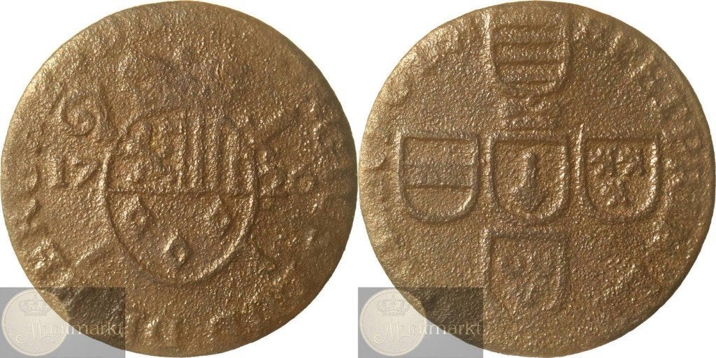 Luik - Liard 1726 'George Louis de Berghes', Ophalen of Verzenden, Vóór koninkrijk, Overige waardes, Losse munt