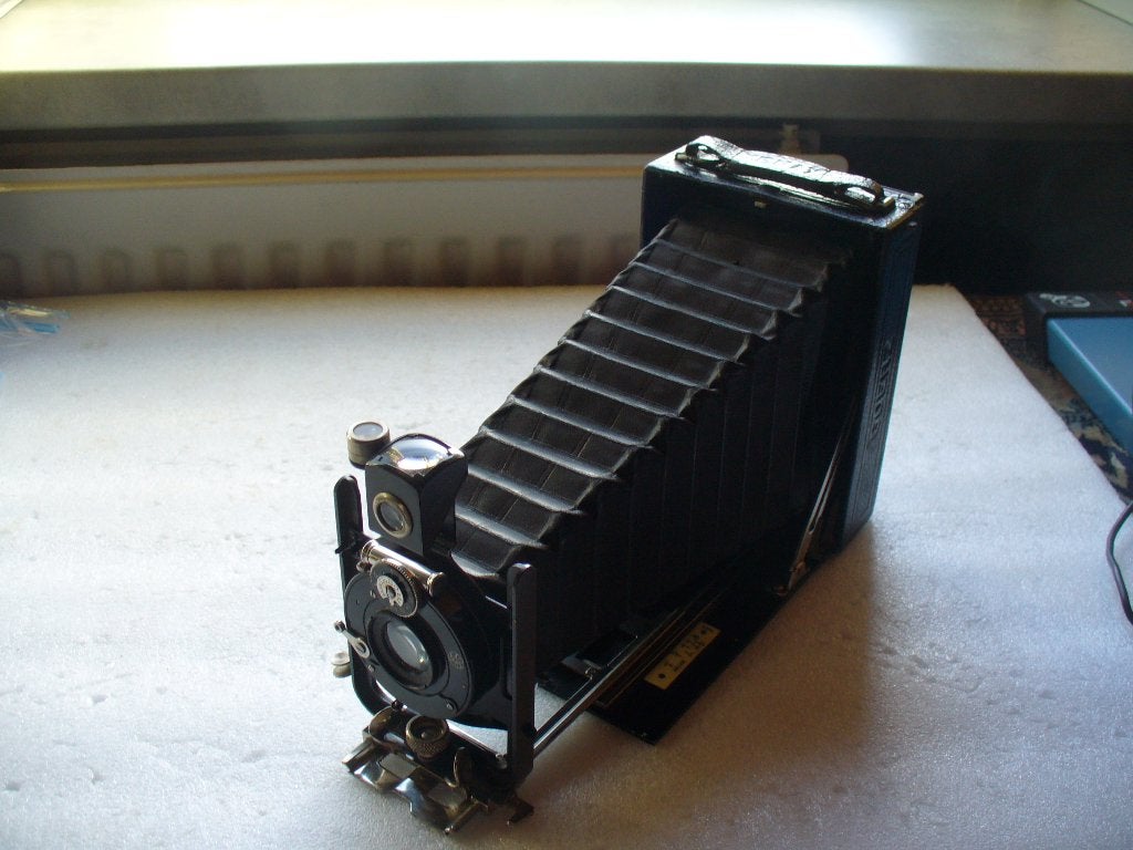 Goerz Tenax platencamera, Ophalen of Verzenden