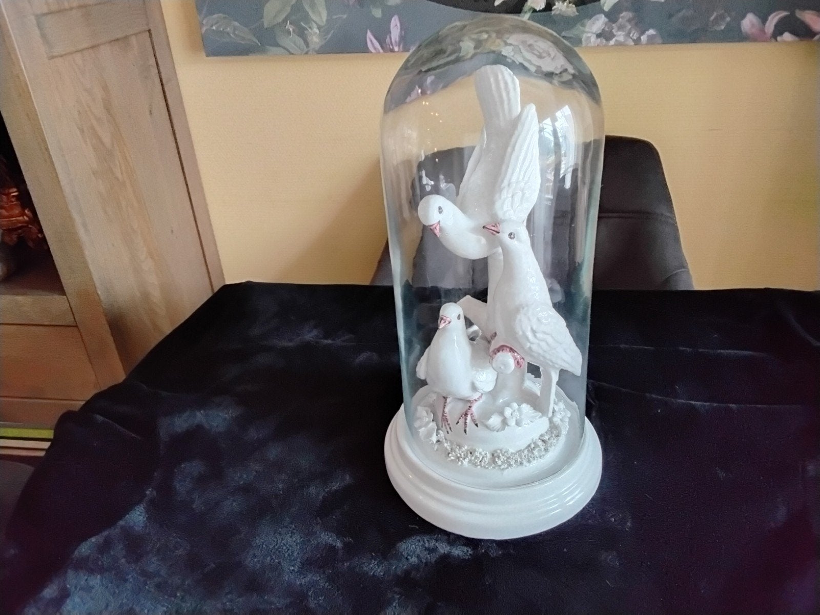 huwelijks geschenk uit italie  porcelijn  37 cm h. 20cm diam, Antiek en Kunst, Ophalen