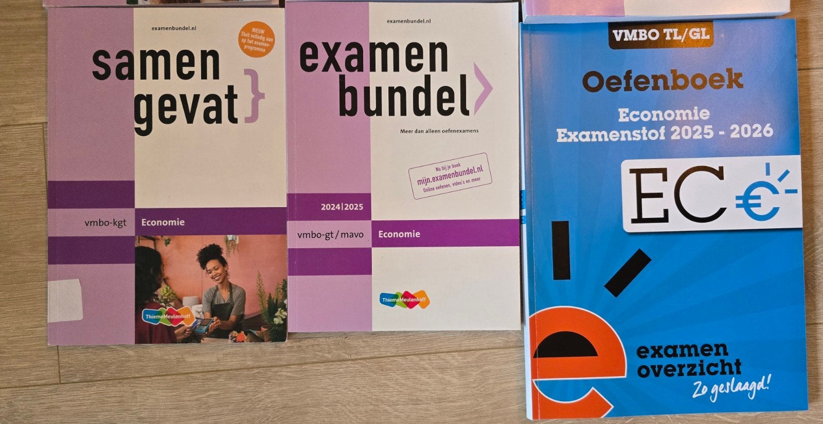 Examenbundel, Samengevat & Oefenboek Economie VMBO, Boeken, Schoolboeken, Ophalen of Verzenden, Zo goed als nieuw, VMBO