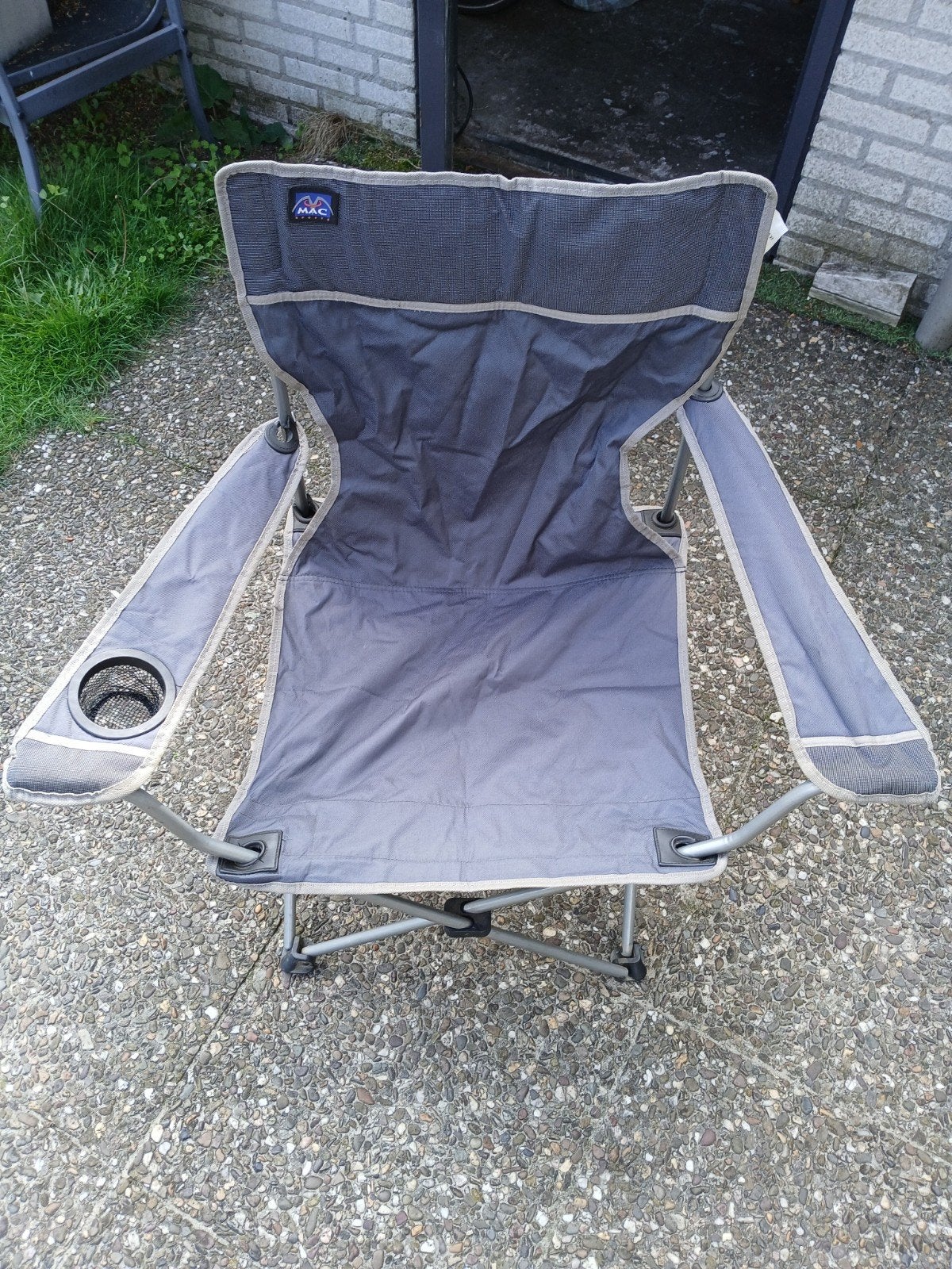 campingstoel , visstoel ,festivalstoel, Ophalen, Gebruikt, Campingstoel