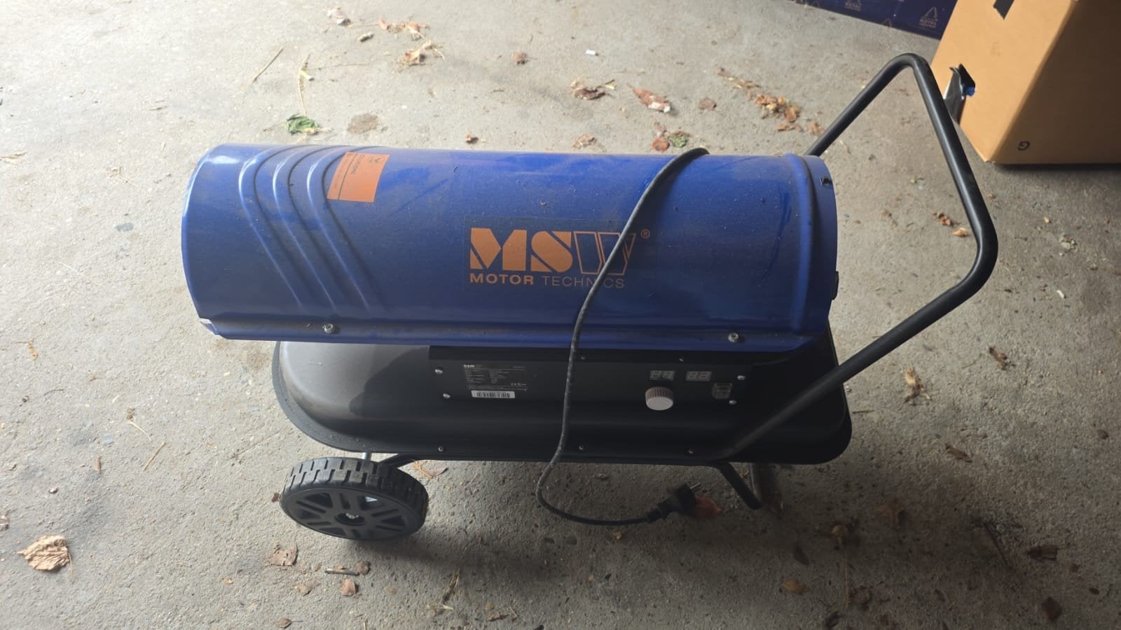 MSW Diesel Heater 20000W - Krachtige Dieselkachel, 30 tot 80 cm, Gebruikt, Kachel, Ophalen of Verzenden