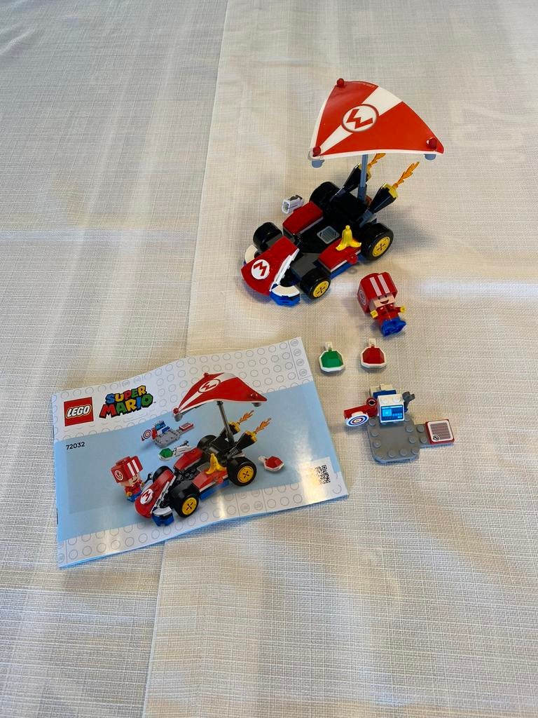 Lego 72032 Mario Standard Kart, Compleet, Gebruikt, Overige thema's, Lego