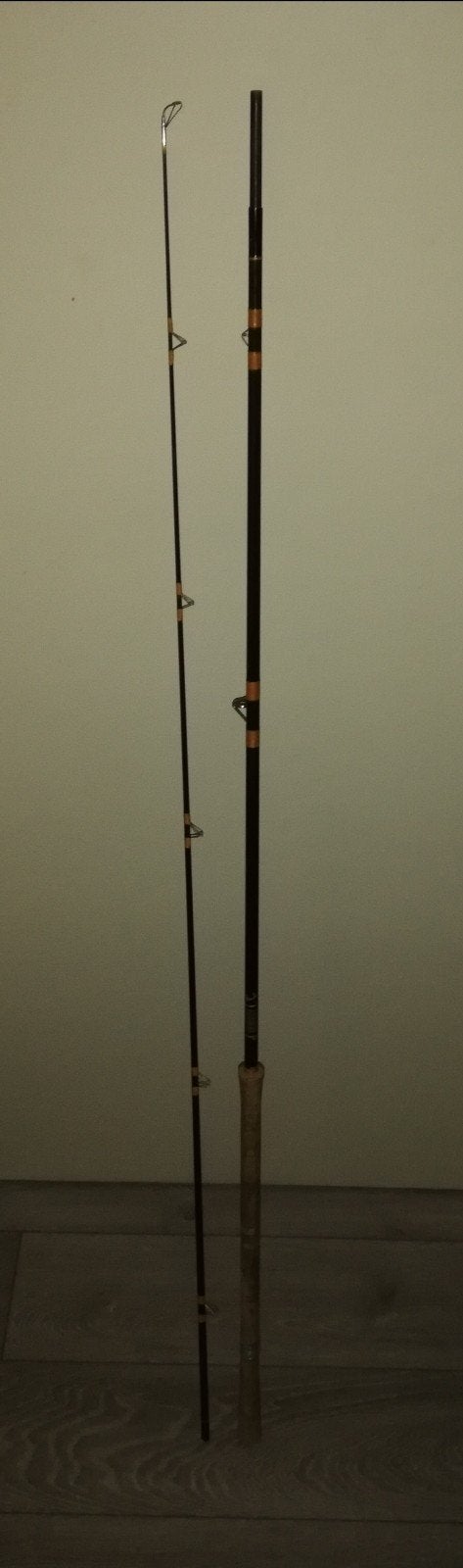 Hardy Vintage 2,90 meter. 2 delig. 2 stuks, Ophalen of Verzenden, Zo goed als nieuw, Werphengel