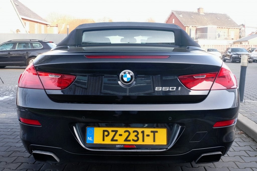 Foto 8 van BMW 6 Serie Cabrio 650i Leder, Camera, Navi (bj 2011)