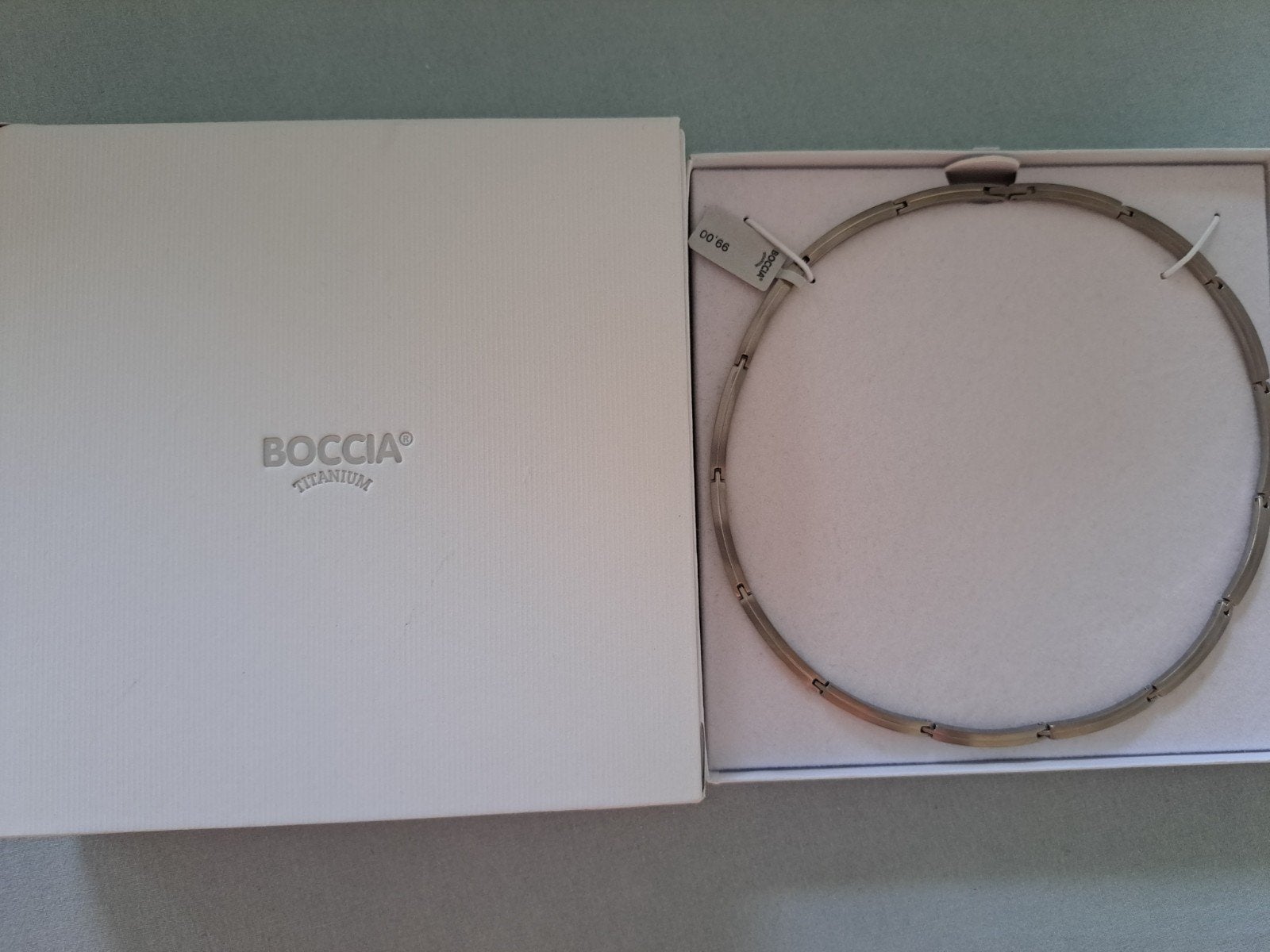 Boccia titanium ketting 45 cm 08017.01, Ophalen, Nieuw, Overige kleuren, Overige materialen