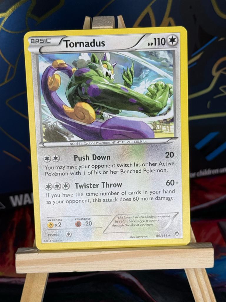Tornadus #86 | Pokemon Furious Fists, Ophalen of Verzenden, Zo goed als nieuw, Losse kaart