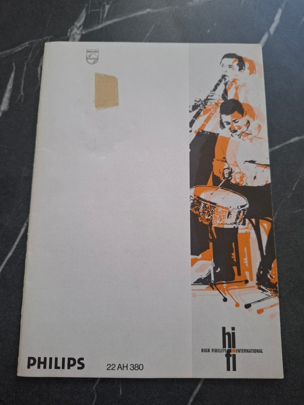 Philips 22AH380 originele handleiding / instructieboek, Ophalen