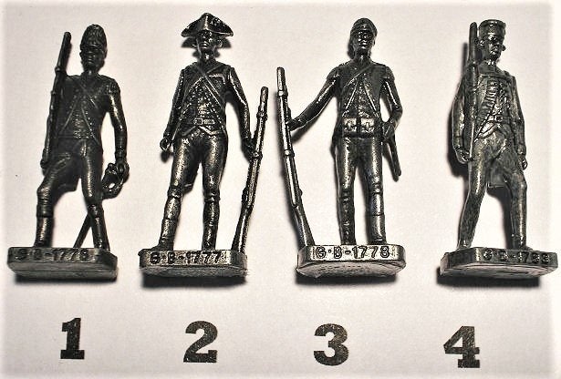36ij-Ferrero kinder surprise metal GB 1776-1783, Ophalen of Verzenden, Overige typen