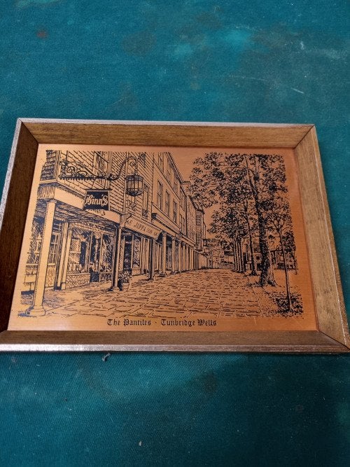 schilderij koper the pantiles in tunbridge wells vintage, Ophalen of Verzenden, 'T Olde Gre-j, Info@toldegrej.nl, Endepoelstraat 20f Didam