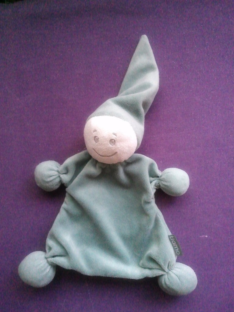 TIAMO Knuffeldoekje POPJE. GROEN **Nieuw**, Groen, Overige typen, Nieuw, Ophalen of Verzenden