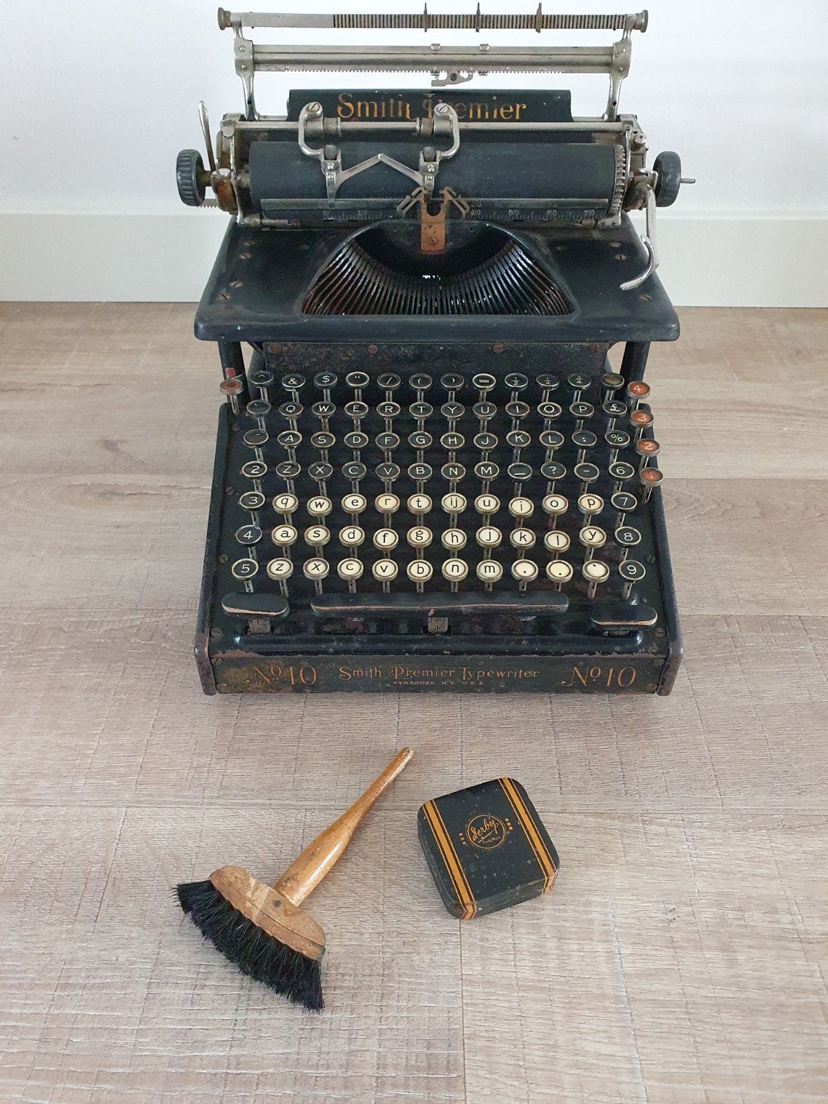 zeldzame Smith Premier Typemachine No 10 1908 €250, Ophalen of Verzenden, Zo goed als nieuw