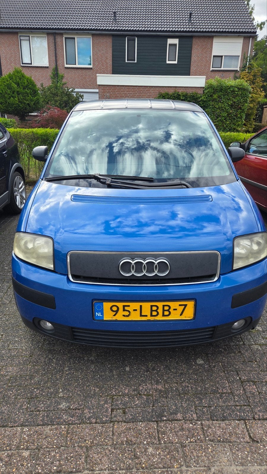 Audi A2 1.4 TDI 55KW 2003 Blauw, Auto's, Audi, Voorwielaandrijving, 74 pk, 540 kg, 23 km/l