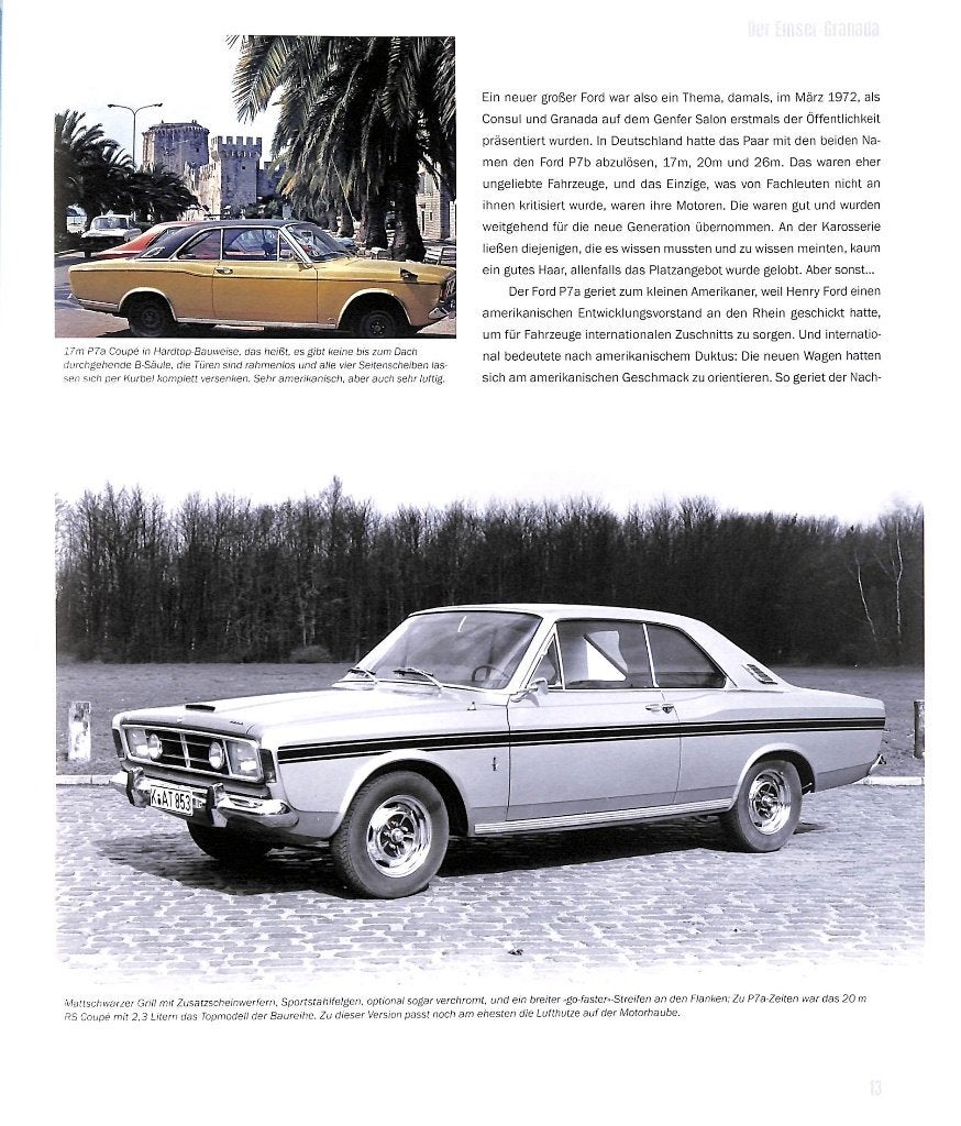 Die großen Ford -  26 M - Consul & Granada - Scorpio, Ford, Verzenden, Alexander F. Storz, Nieuw