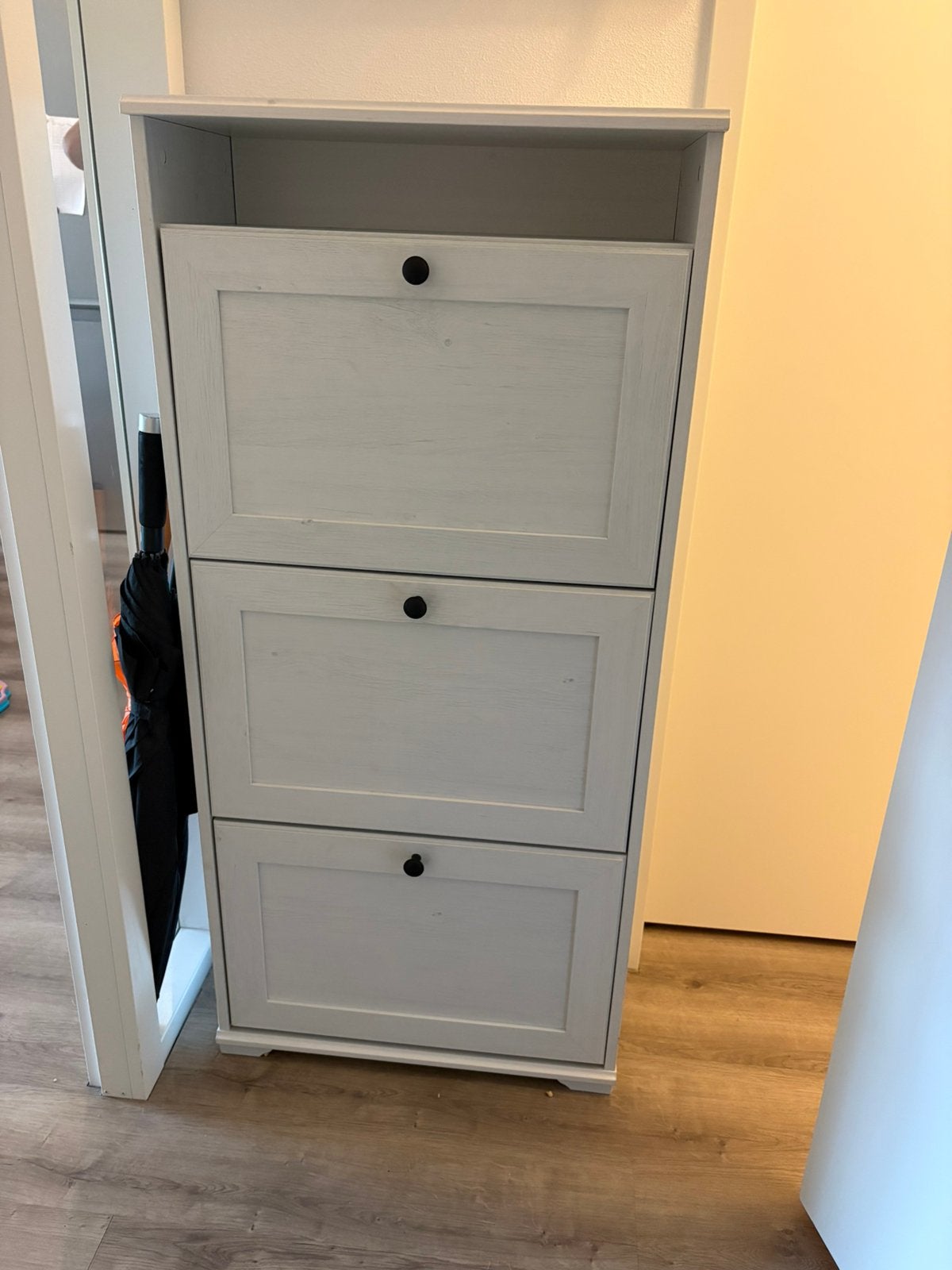 Schoenenkast met 3 vakken - 60x130x30 cm, Ophalen, Zo goed als nieuw