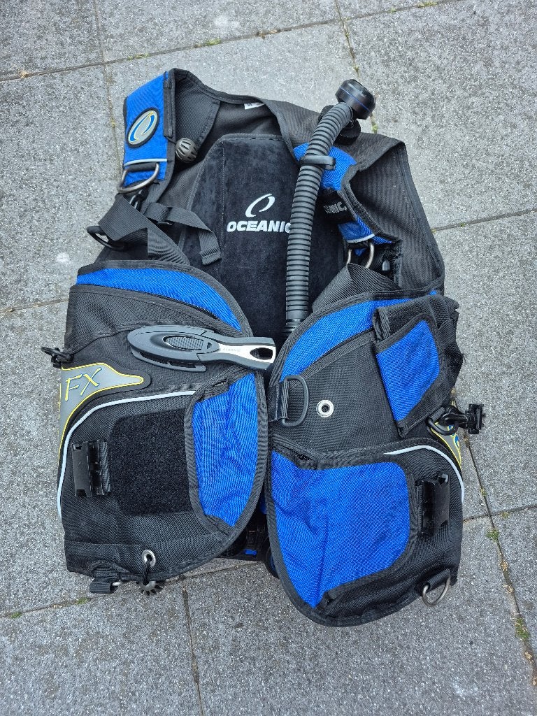 Oceanic OceanPro FX trimvest / BCD – maat MD & ML, Watersport en Boten, Duiken, Ophalen of Verzenden, Zo goed als nieuw, Trimvest of Wing