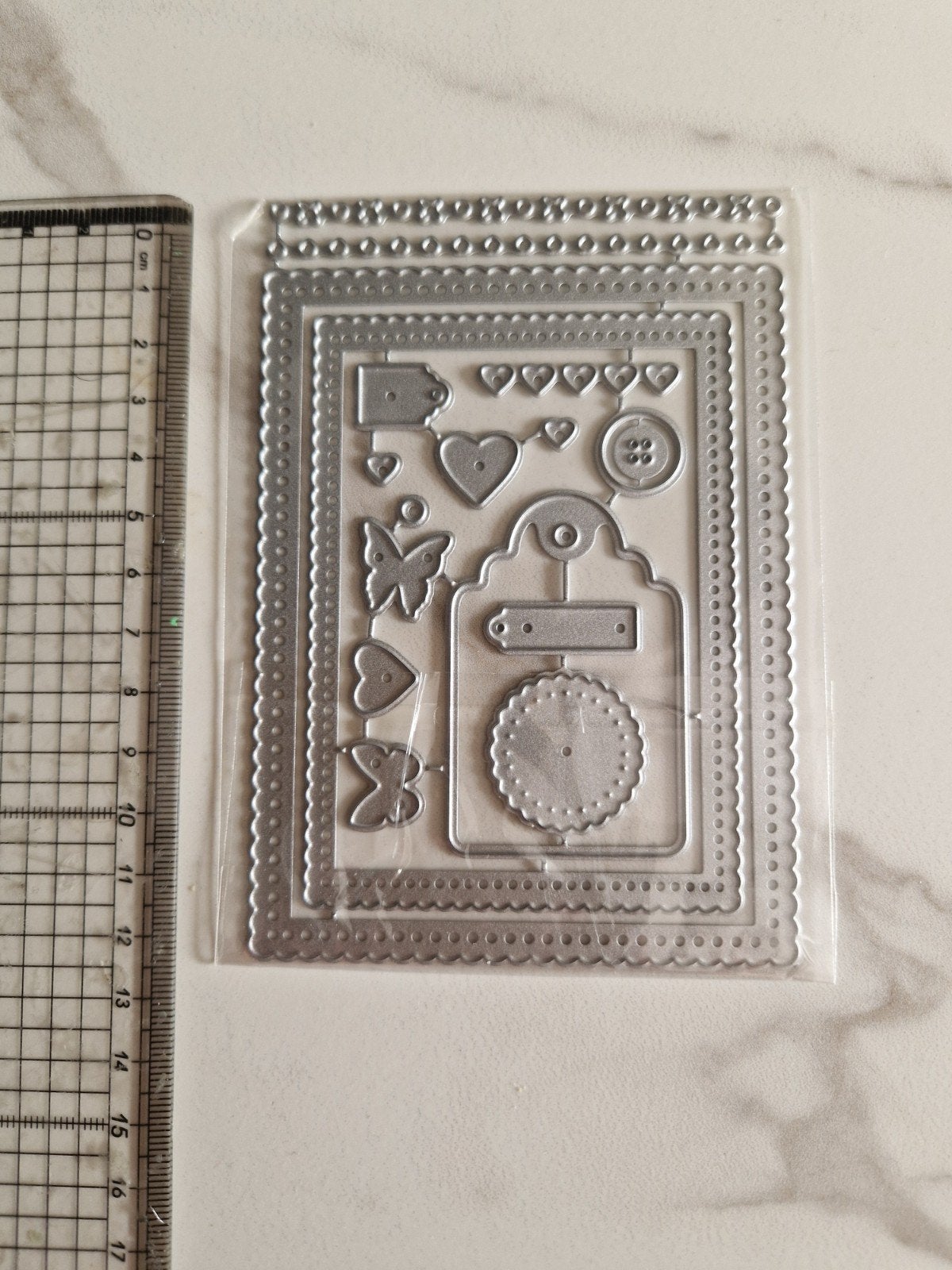 Snijmallen set voor kaarten en scrapbooking, Ophalen of Verzenden, Nieuw