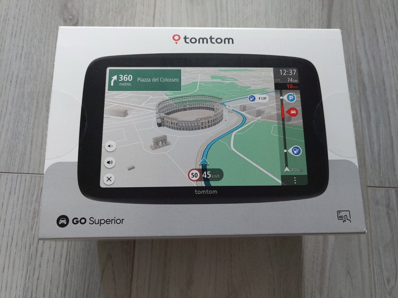 TomTom GO Superior navigatiesysteem met 7 inch scherm, Ophalen of Verzenden, Zo goed als nieuw