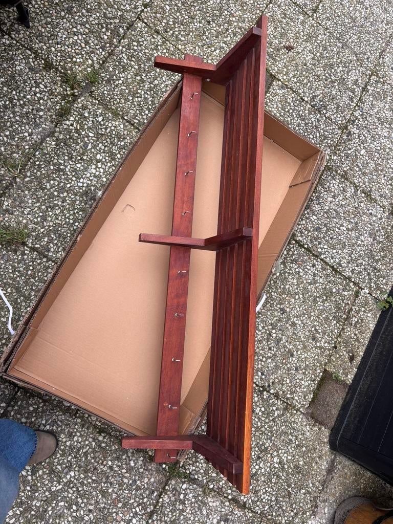 Houten kapstok, Ophalen, Hout, Wandkapstok, Minder dan 100 cm